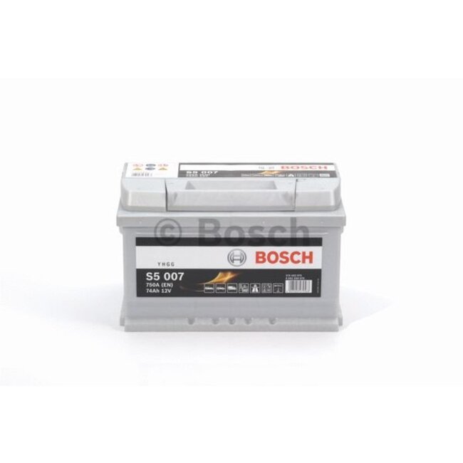 Bosch Auto accu 12 volt 74 ah Type S5 007