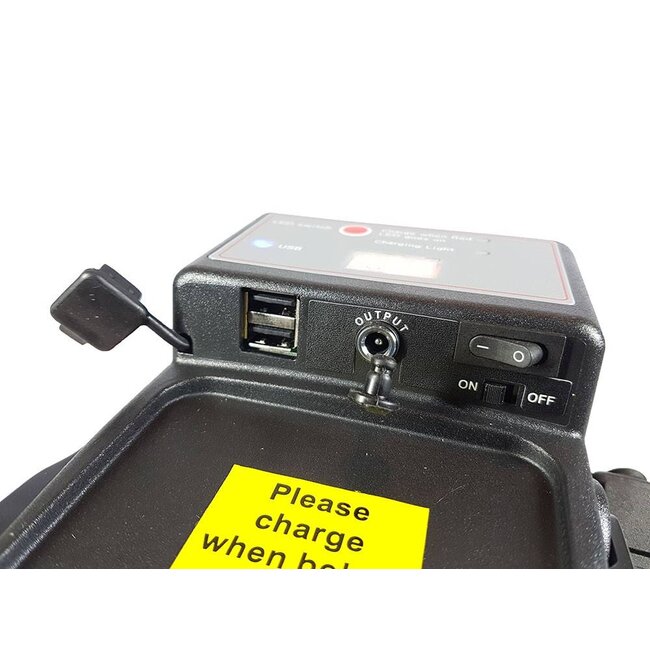 AQ-Tron Mini startbooster 1200A, starthulp, jumpstarter met USB aansluiting G5