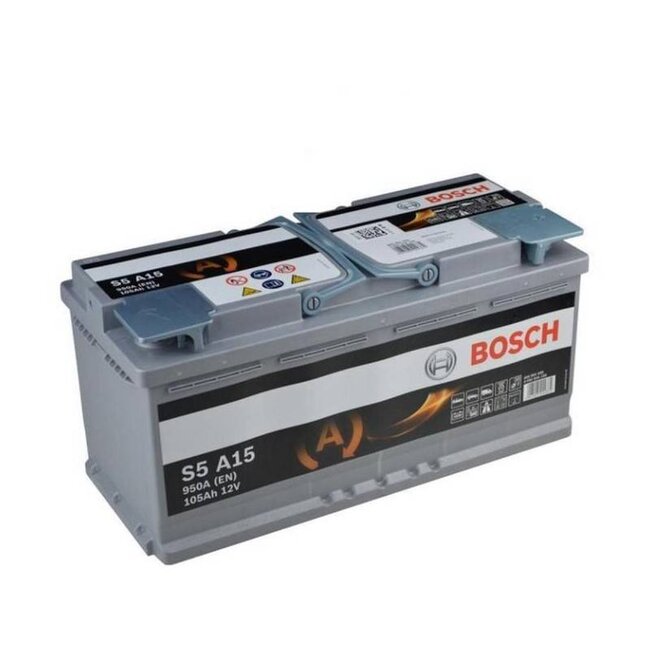 Bosch Auto accu AGM 12 volt 105 ah Type S5A15