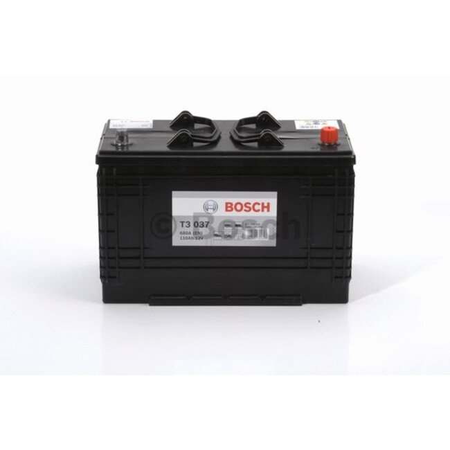 Bosch Startaccu 12 volt 110 ah T3 037 Black truckline