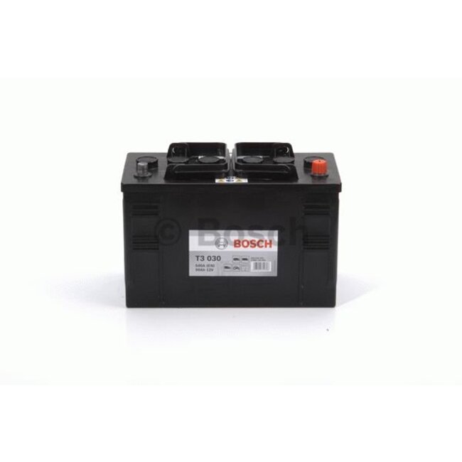 Bosch Startaccu 12 volt 90 ah T3 030 Black truckline