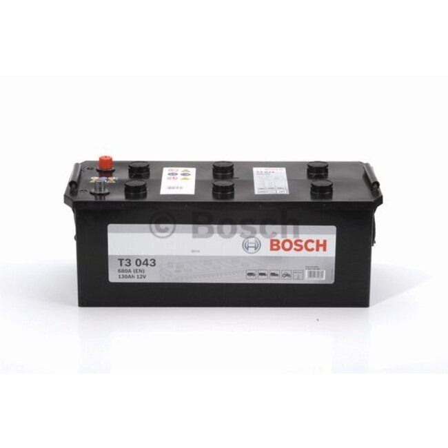 Bosch Startaccu 12 volt 130 ah T3 043 Black truckline
