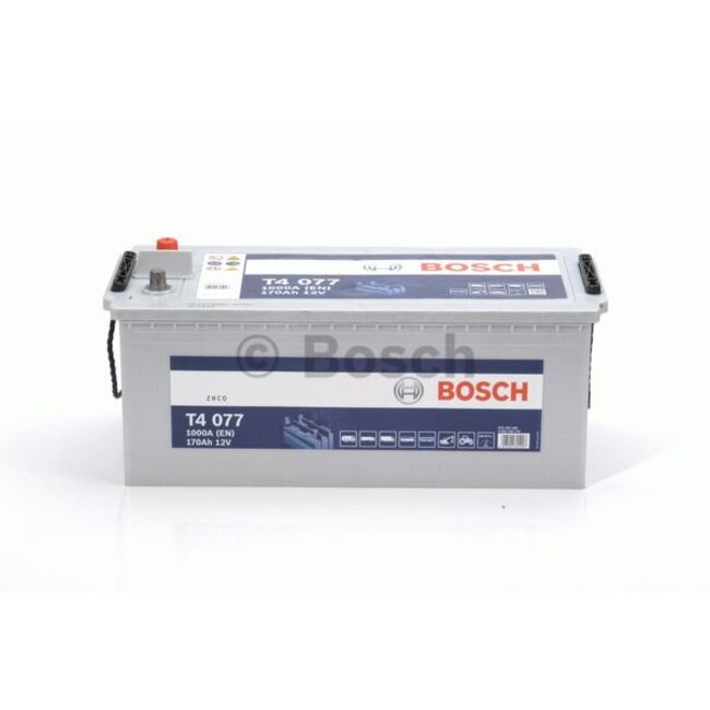 Bosch Startaccu 12 volt 170 ah T4 077 Blue truckline