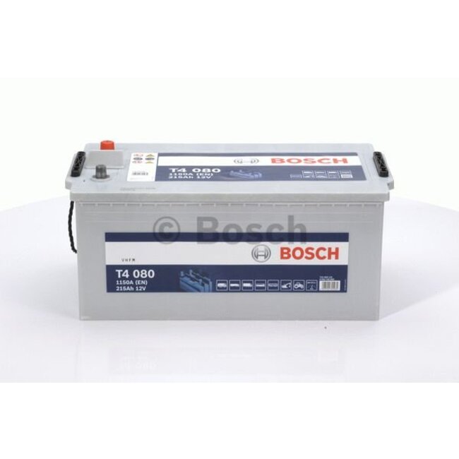 Bosch Startaccu 12 volt 215 ah T4 080 Blue truckline