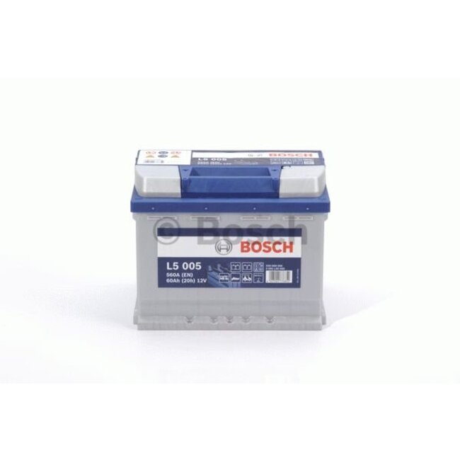 Bosch Accu semi tractie 12 volt 60 ah Type L 5005
