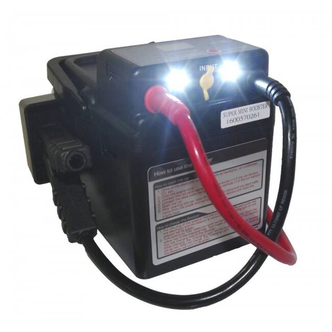 AQ-Tron Mini startbooster 1200A, starthulp, jumpstarter met USB aansluiting G5