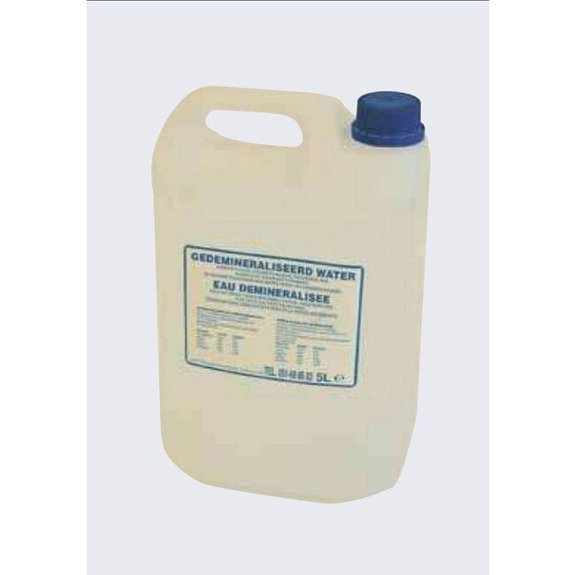 5 liter gedemineraliseerd water