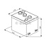 Bosch Auto accu 6 volt 77 ah Type S3061