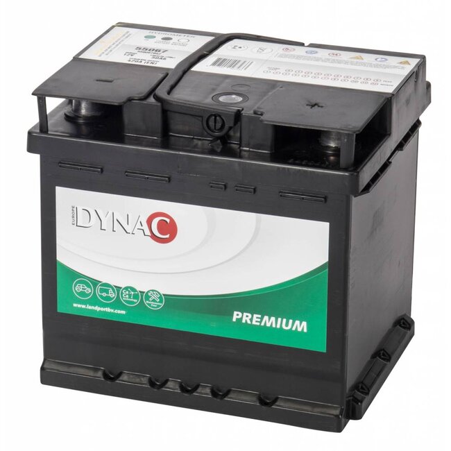 Dynac Auto accu 12 volt 50 ah Type 55067