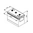 Bosch Auto accu 6 volt 150 ah Type T3 063