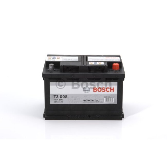 Bosch Startaccu 12 volt 66 ah T3 008 Black truckline