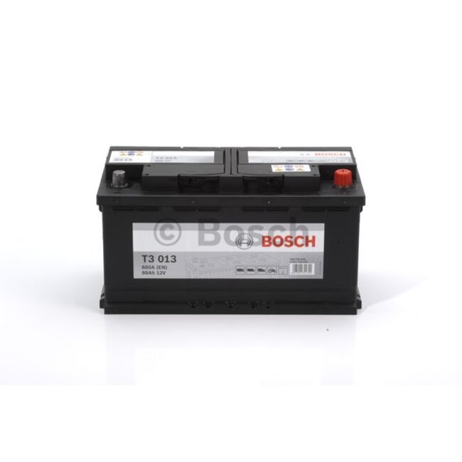 Bosch Startaccu 12 volt 88 ah T3 013 Black truckline