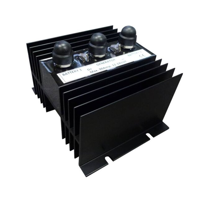 Xenteq DB 180 2-weg Laadstroomverdeler / diodebrug 12 - 24 volt