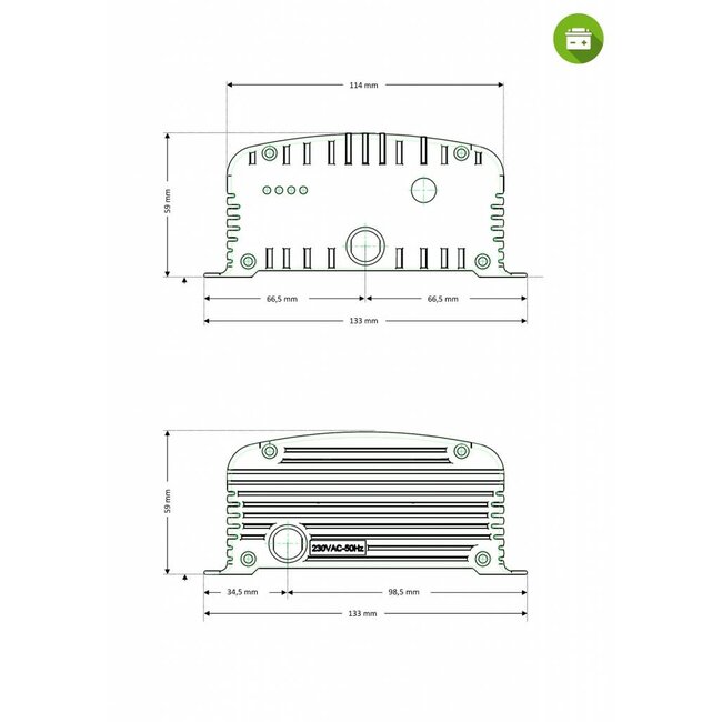 Xenteq LBC 512-10S acculader 10A