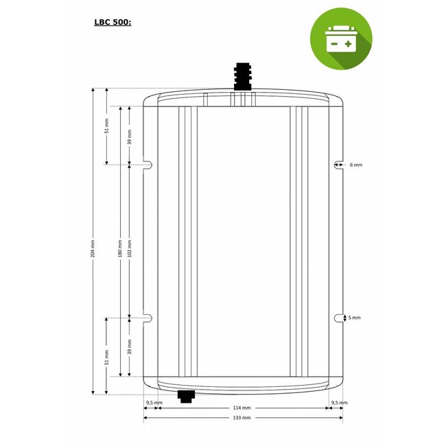 Xenteq LBC 524-5S acculader 5A