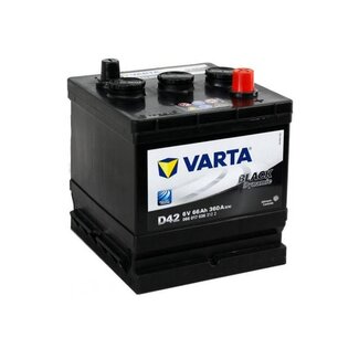 Varta Classic auto accu 6 volt 66 ah 066 017 036 type 06617 - D42w