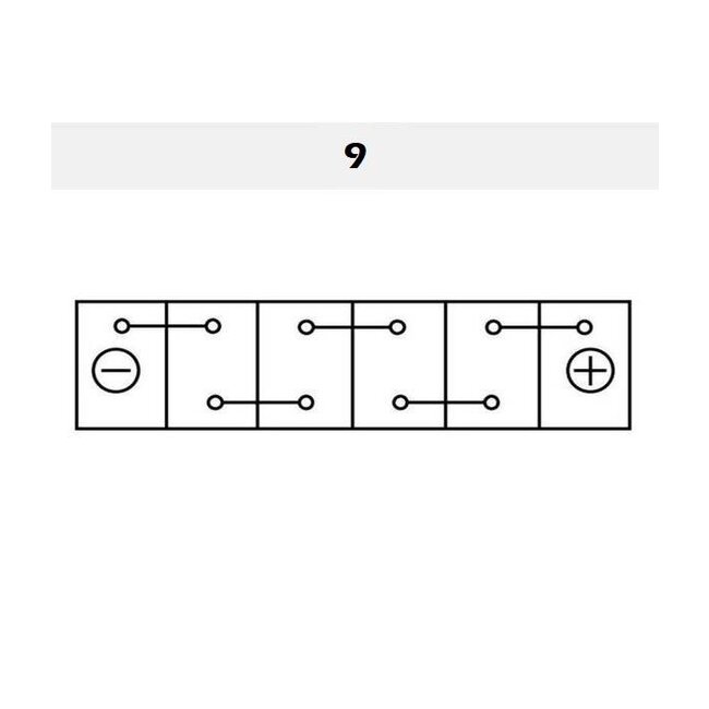 Varta Promotive HD type H16 startaccu 12 volt 105 ah
