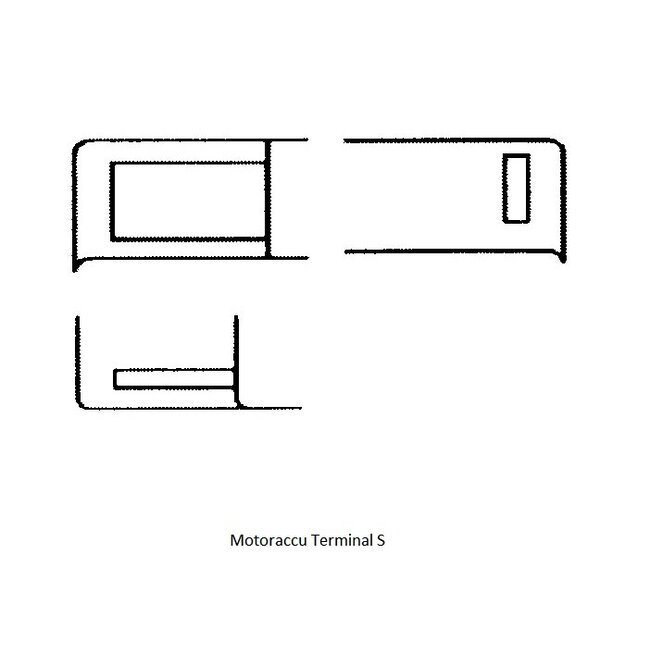 Landport (LP) YT4B-BS 12 volt 2,3 ah AGM motor accu (50302 - MA LT4B-BS)