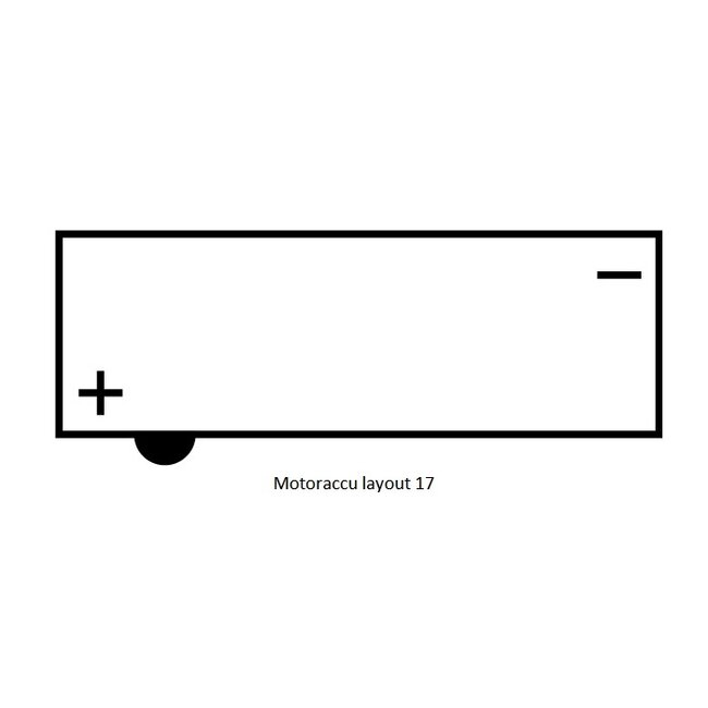 Landport (LP) 6N2A-2C-3 motor accu 6 volt 2,0 ah (00214 - MD 6N2A-2C-3)