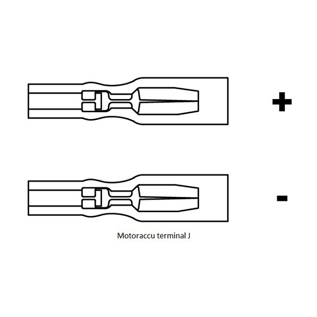 Landport (LP) 6N4-2A-4 motor accu 6 volt 4,0 ah (00414 - MD 6N4-2A-4)