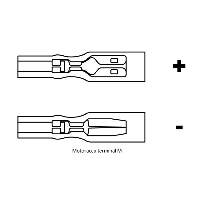 Landport (LP) 6N4B-2A-3 motor accu 6 volt 4,0 ah (00412 - MD 6N4B-2A-3)