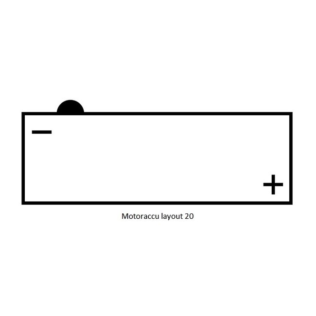 Landport (LP) 6N5,5-1D motor accu 6 volt 5,5 ah (00617 - MD 6N5,5-1D)