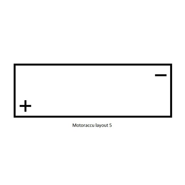 Landport (LP) B49-6 motor accu 6 volt 10,0 ah (00811 - MD B49-6)