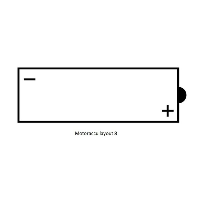 Landport (LP) 6N11A-1B motor accu 6 volt 11,0 ah (01199 - MD 6N11A-1B)