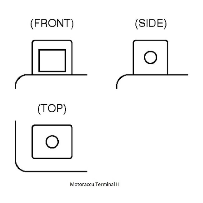 Landport (LP) HYB16A-A motor accu 12 volt 16,0 ah (51612 - HYB16A-A)