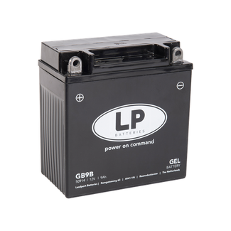 LP GB9B motor GEL accu 12 volt 9 ah (50914 - MG LTX9A-4)