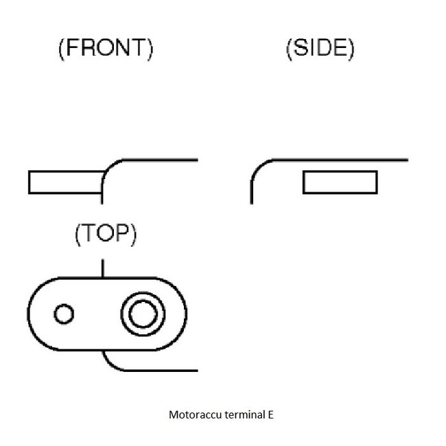 Landport (LP) HVT 10 Harley accu 6 volt 22 ah retro look (MH HVT-10)