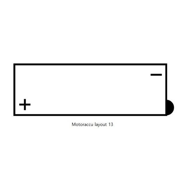 Landport (LP) HVT 10 Harley accu 6 volt 22 ah retro look (MH HVT-10)