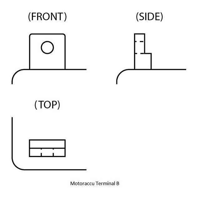 Landport (LP) SLA 12-32 Motor accu 12 volt 32,0 ah