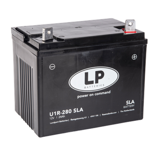 LP SLA U1R-280 grasmaaier / motor accu 12 volt 24 ah (LS U1R-280 SLA)