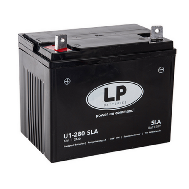Landport (LP) SLA U1-280 grasmaaier / motor accu 12 volt 24 ah (LS U1-280 SLA)