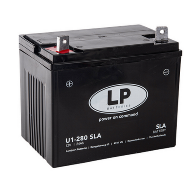 LP SLA U1-280 grasmaaier / motor accu 12 volt 24 ah (LS U1-280 SLA)