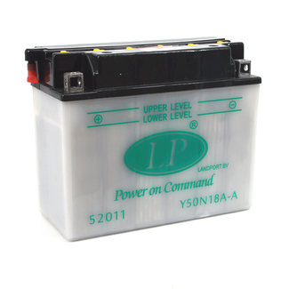 Landport (LP) Y50N18A-A motor accu 12 volt 20 ah (52011 - LB L50N18A-A)