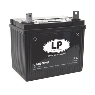 LP SLA U1-R300 MF motor / grasmaaier accu 12 volt 24 ah (LB U1-R300MF)