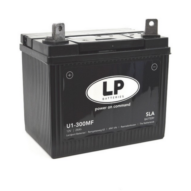 LP SLA U1-300MF grasmaaier / motor accu 12 volt 24 ah (LB U1-300MF)