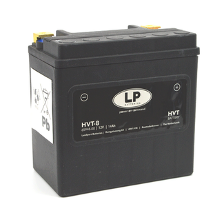 LP HVT 8 Harley AGM accu 12 volt 14 ah type 65948-00 (MH HVT-8)