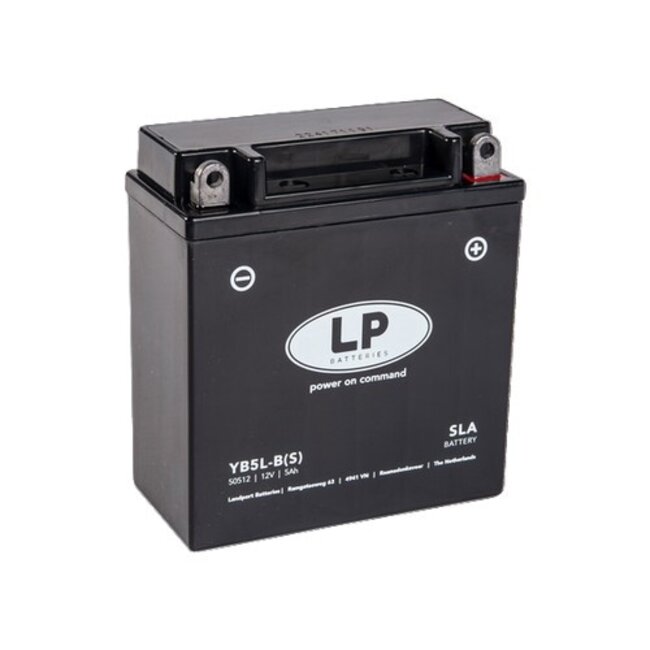 LP SLA YB5L-B(s) Motor accu 12 volt 5,0 ah