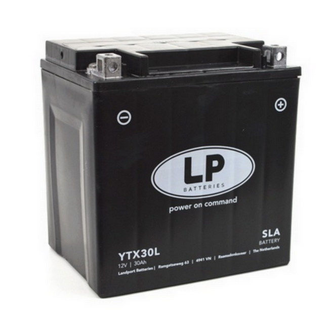 LP SLA YTX30L Motor accu 12 volt 30,0 ah (83000 - MS LTX30L)