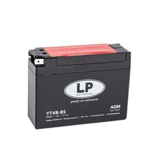 LP YT4B-BS 12 volt 2,3 ah AGM motor accu (50302 - MA LT4B-BS)