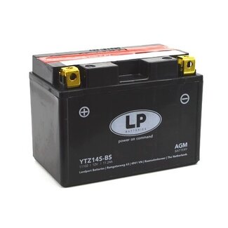 LP YTZ14S-BS 12 volt 11,2 ah AGM motor accu (51102 - MA LTZ14S-BS)