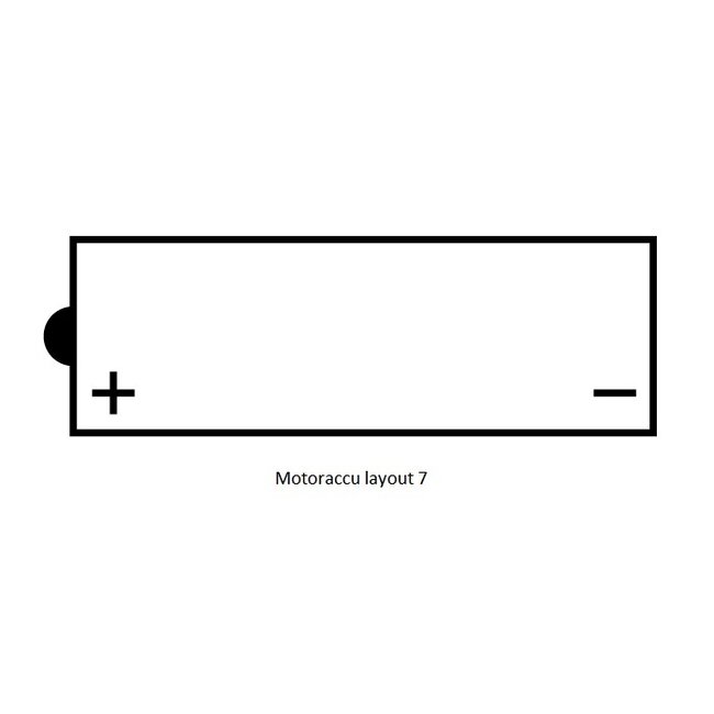 Landport (LP) 12N12A-4A-1 motor accu 12 volt 12,0 ah
