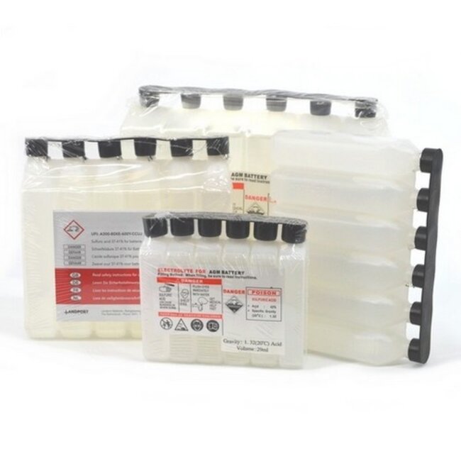 Landport (LP) LT9B-BS 12 volt 8,0 ah AGM motor accu (50902 - YT9B-BS)