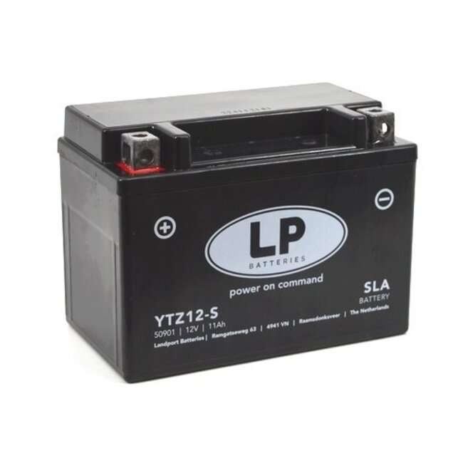 Landport (LP) SLA LTZ12-S Motor accu 12 volt 11,0 ah (50901 - YTZ12-S)