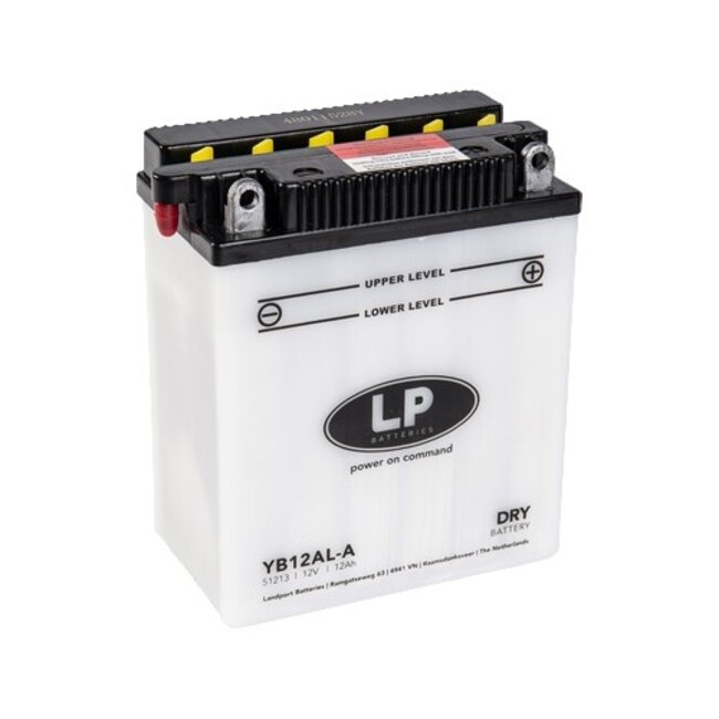 LP YB12AL-A motor accu 12 volt 12,0 ah (51213 - MD LB12AL-A)