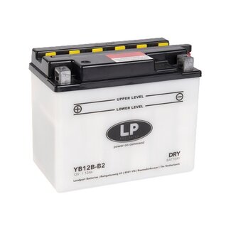Landport (LP) YB12B-B2 motor accu 12 volt 12 ah (51212 - MD YB12B-B2)