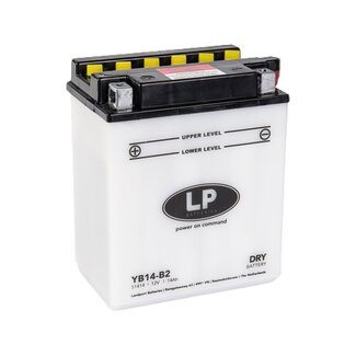 LP YB14-B2 motor accu 12 volt 14 ah (51414 - MD LB14-B2)